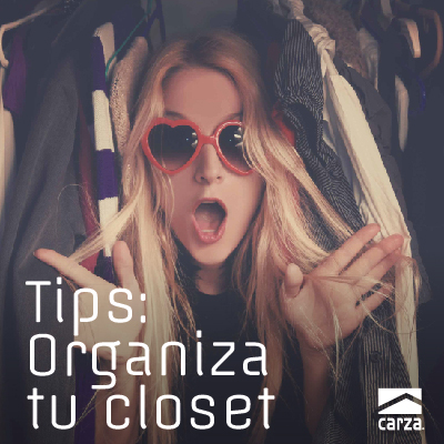 7 Tips para organizar tu clóset